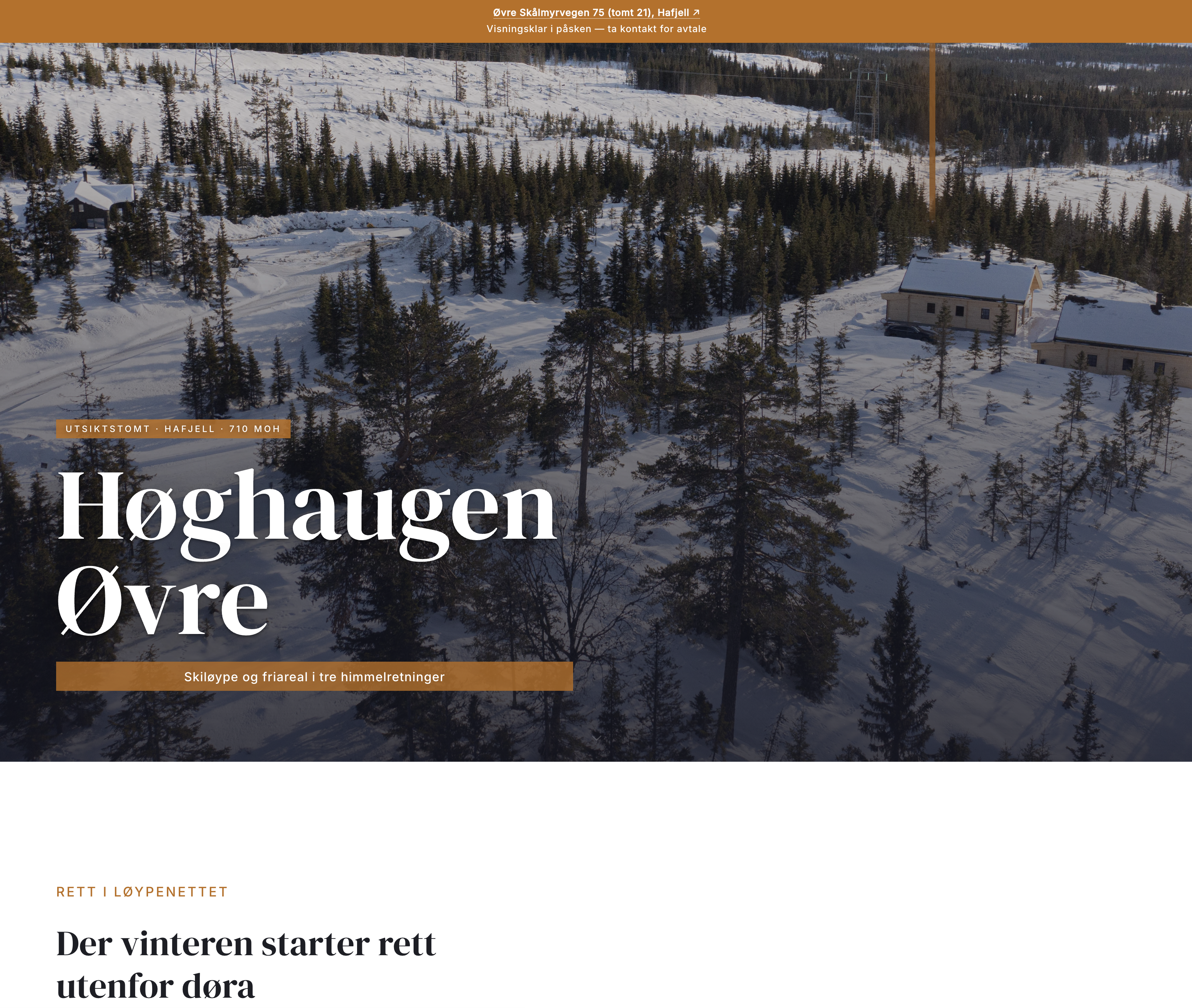 Høghaugen Øvre — nettside